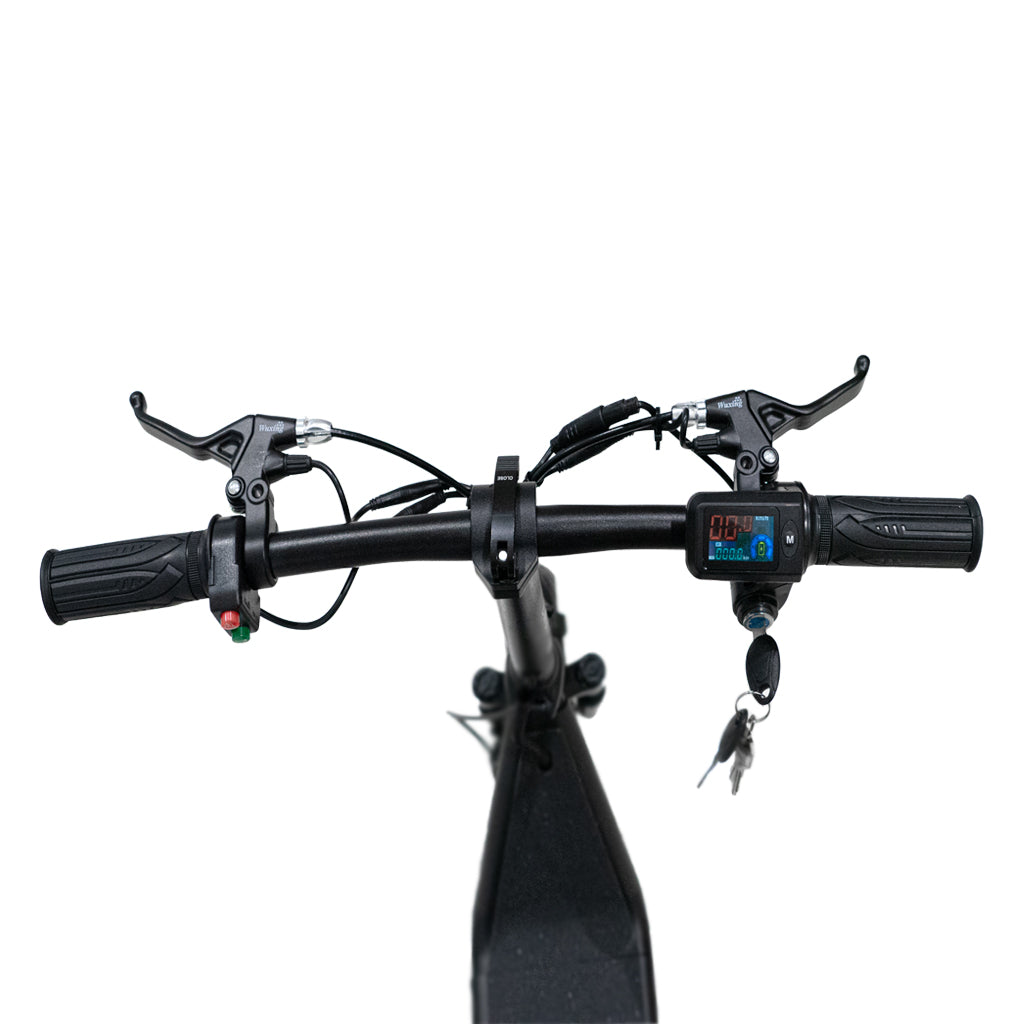 CRONY JL005-02 Small Harley Electric Scooter Disc Brakes Front Suspension E-bike