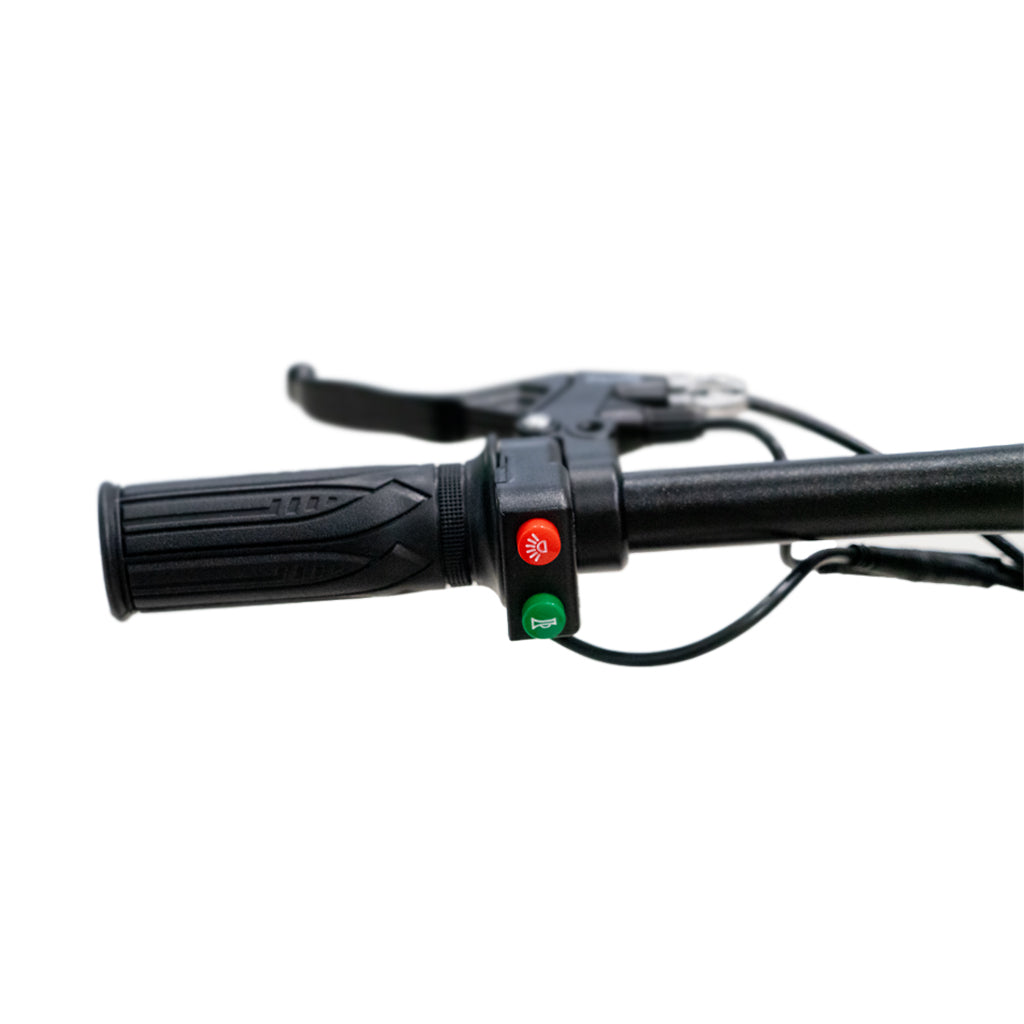 CRONY JL005-02 Small Harley Electric Scooter Disc Brakes Front Suspension E-bike