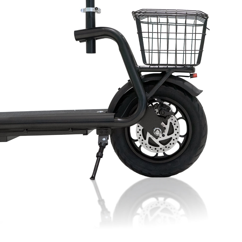 CRONY JL005-02 Small Harley Electric Scooter Disc Brakes Front Suspension E-bike