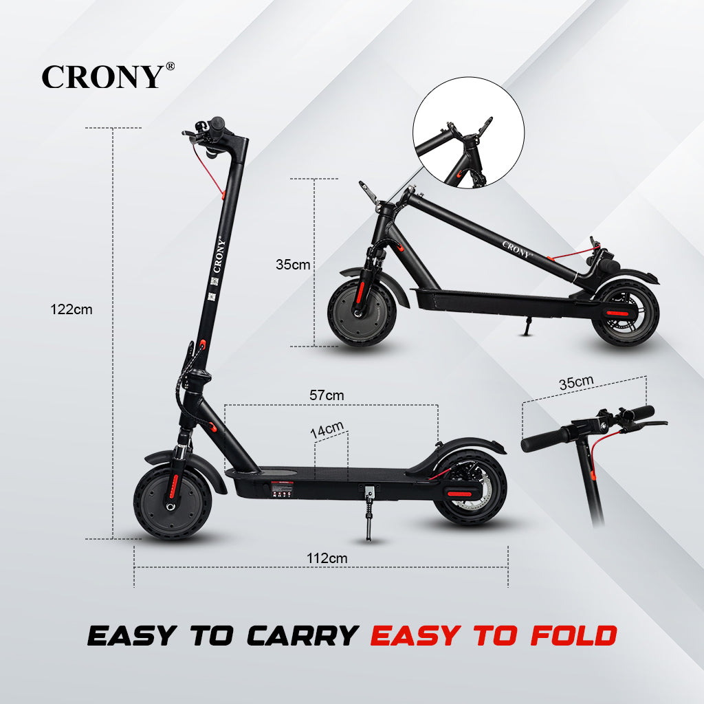 CRONY XM M365 with Suspension and APP Front Suspension Durable Electric Scooter