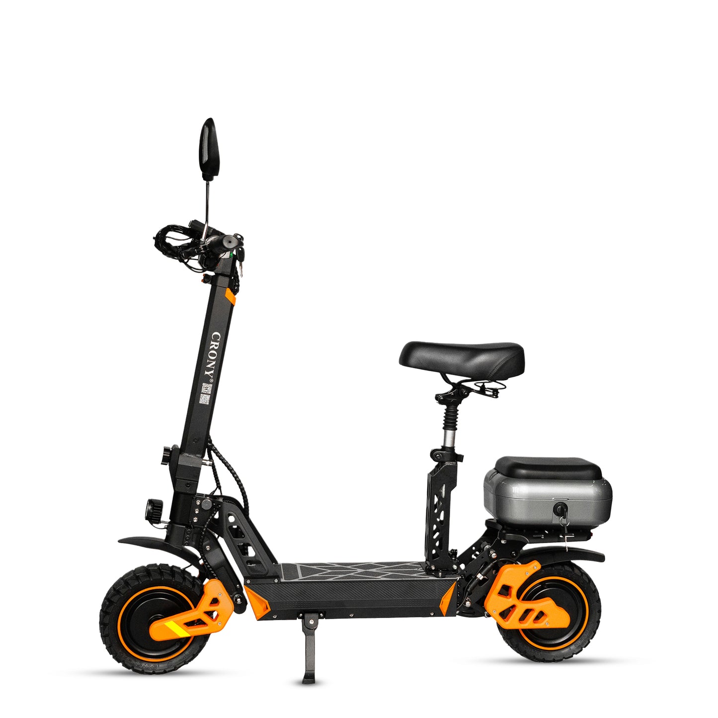 CRONY M4 Max Foldable Electric Scooter with Front/Rear Suspension Designed