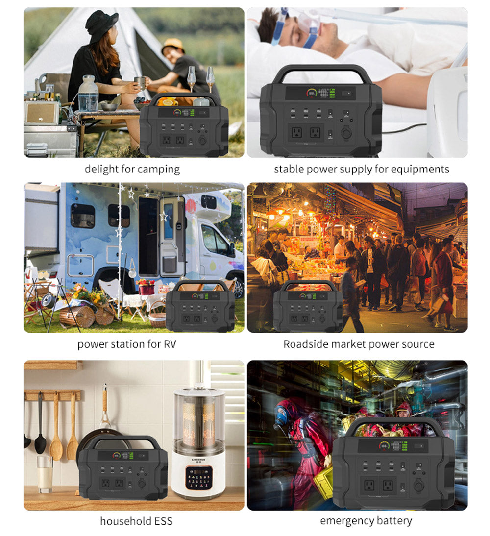 CRONY CN1002-1800W Portable Power Station AC 230V