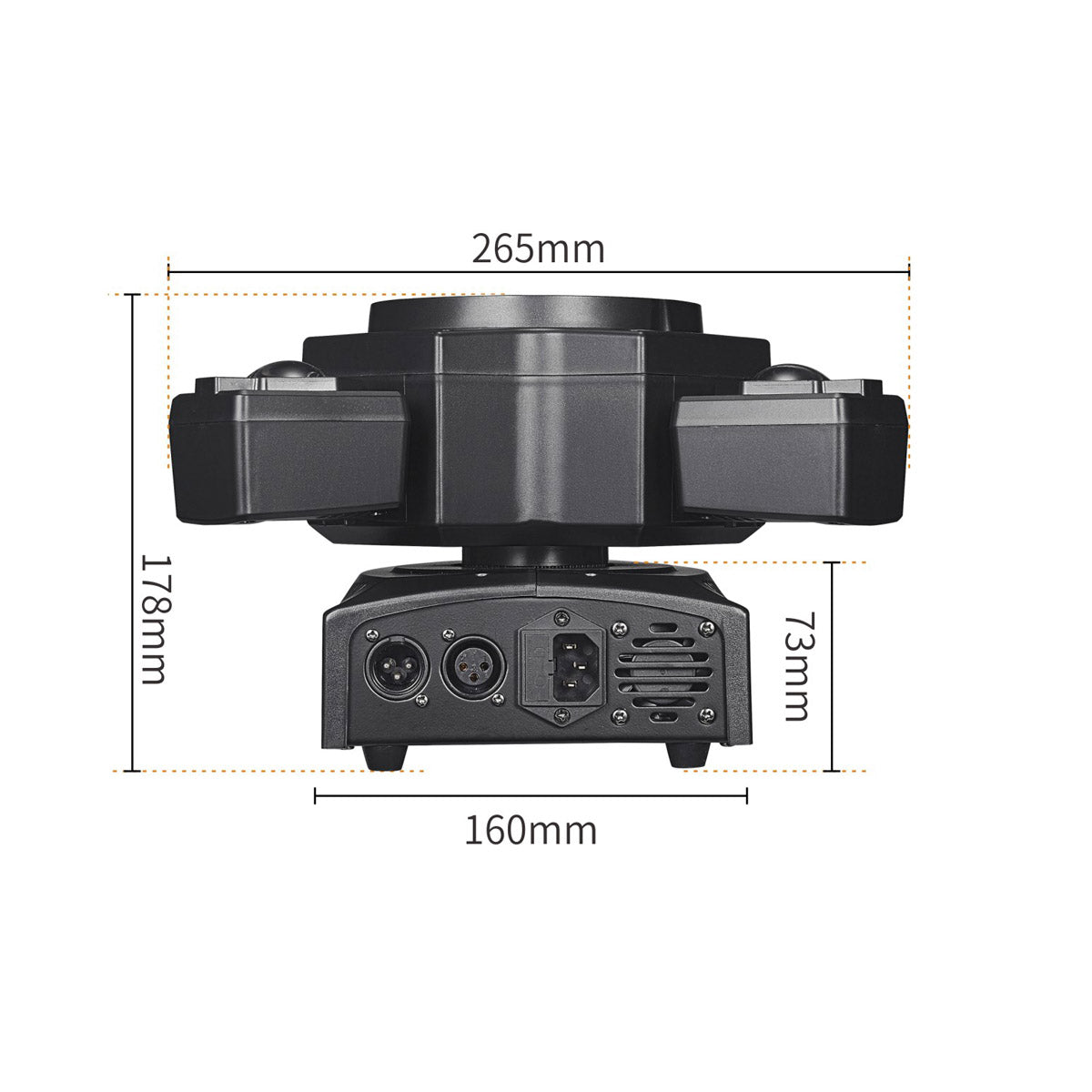 CRONY Quad-armed Cyclone LED With laser