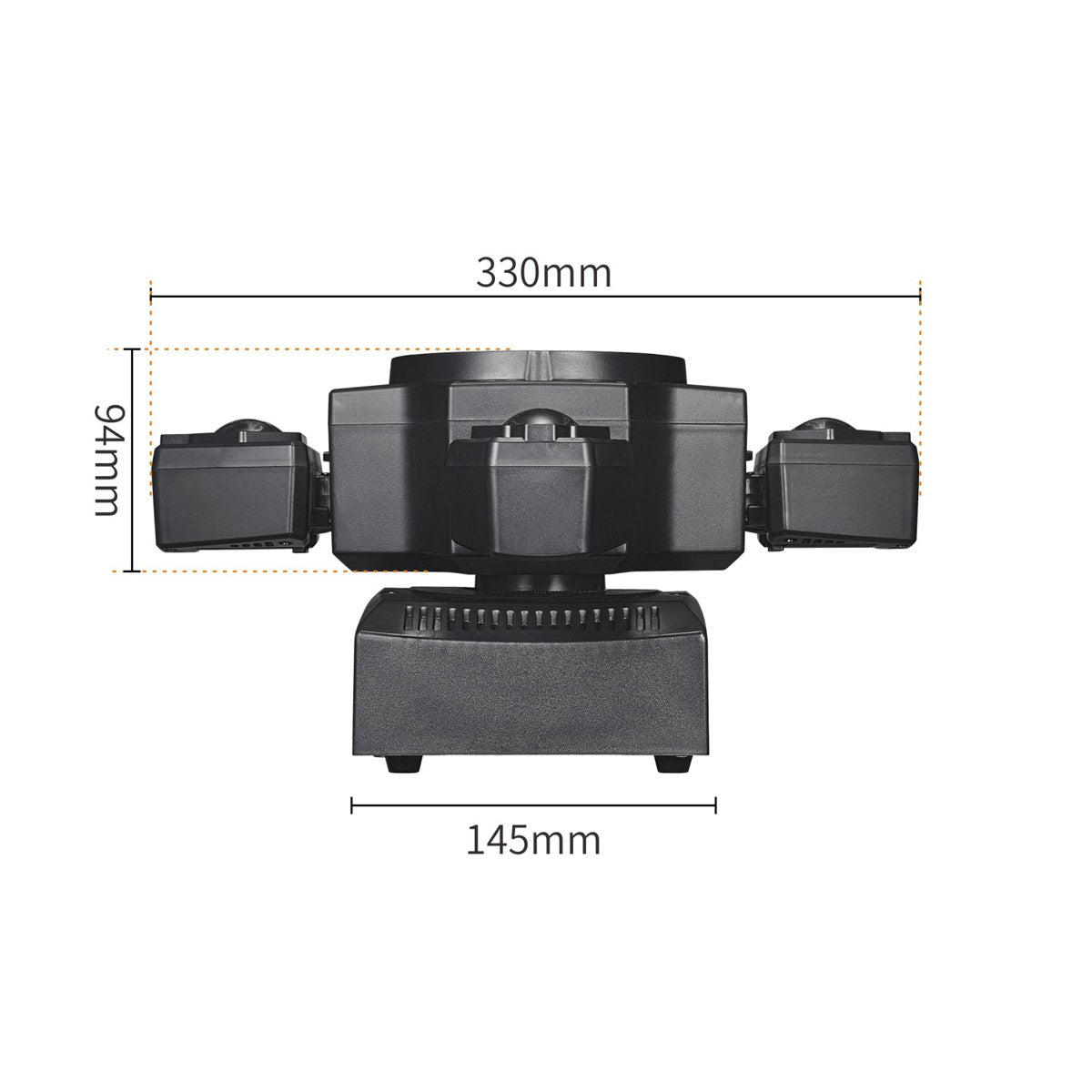 CRONY Quad-armed Cyclone LED With laser