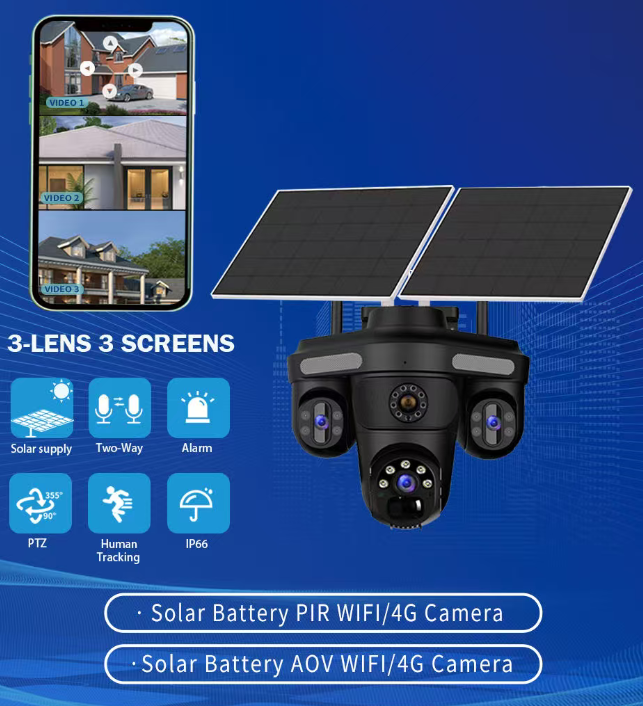 CRONY QQ871BD-WP-4MP-4G Okam APP 4 Head Camera