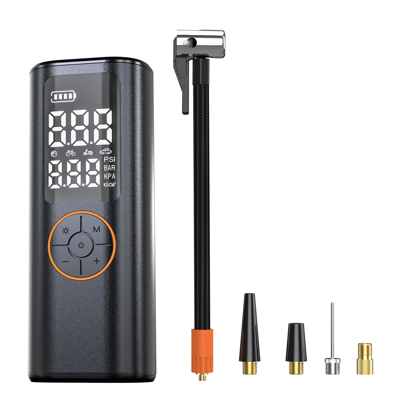 CRONY Y-QB15 Portable Battery-Powered Car Tire Inflator Air compressor car tire inflator inflatable pump with LED light
