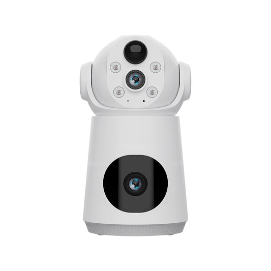 CRONY VQS003WIFI 4MP Wireless Security Camera Indoor Battery Powered WiFi Camera with Motion Detection Night Vision Two Way Audio Home Surveillance