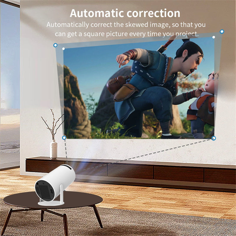 CRONY HY-300A Game projector 180° Automatic Focus Home Video Portable Projector
