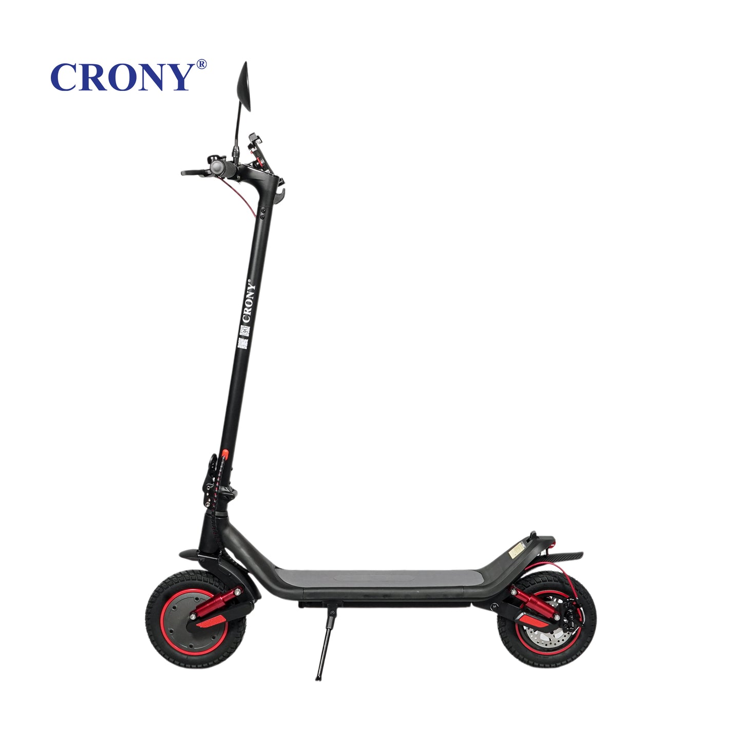 CRONY M365 MAX Dual suspension E-Scooter 500W Motor 36V/10AH Battery 20-30KM Range Back Disc Brake Front/Rear Suspension