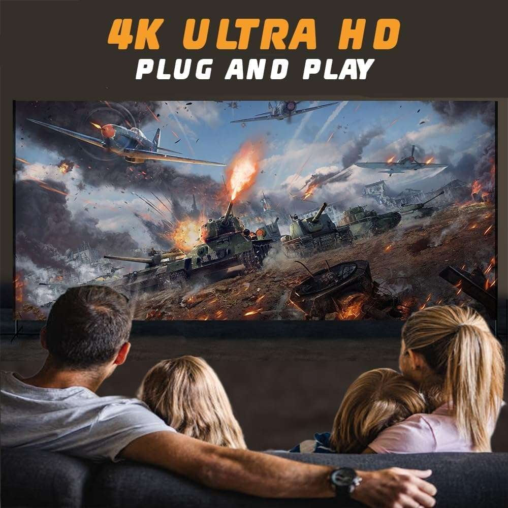 CRONY HY-300A Game projector 180° Automatic Focus Home Video Portable Projector