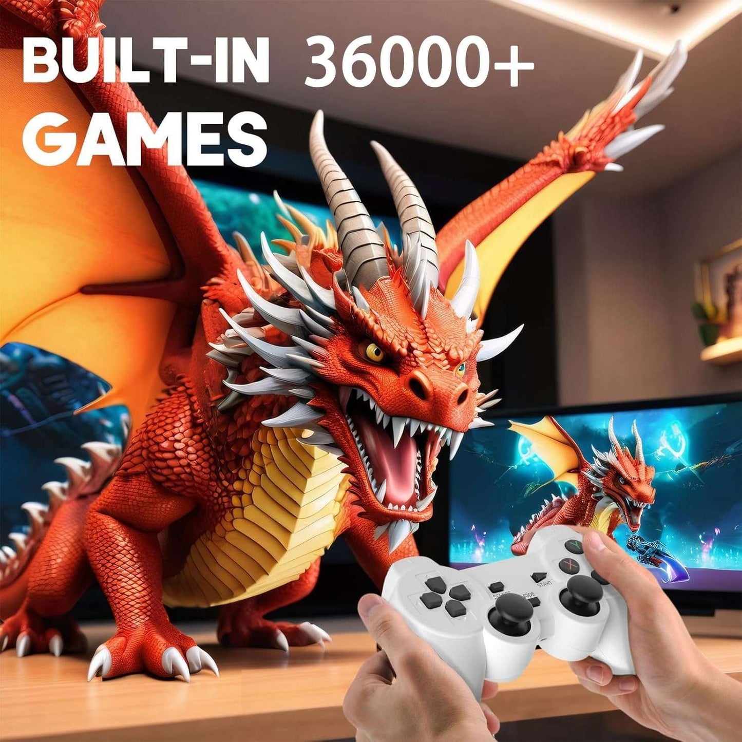 CRONY HY-300A Game projector 180° Automatic Focus Home Video Portable Projector