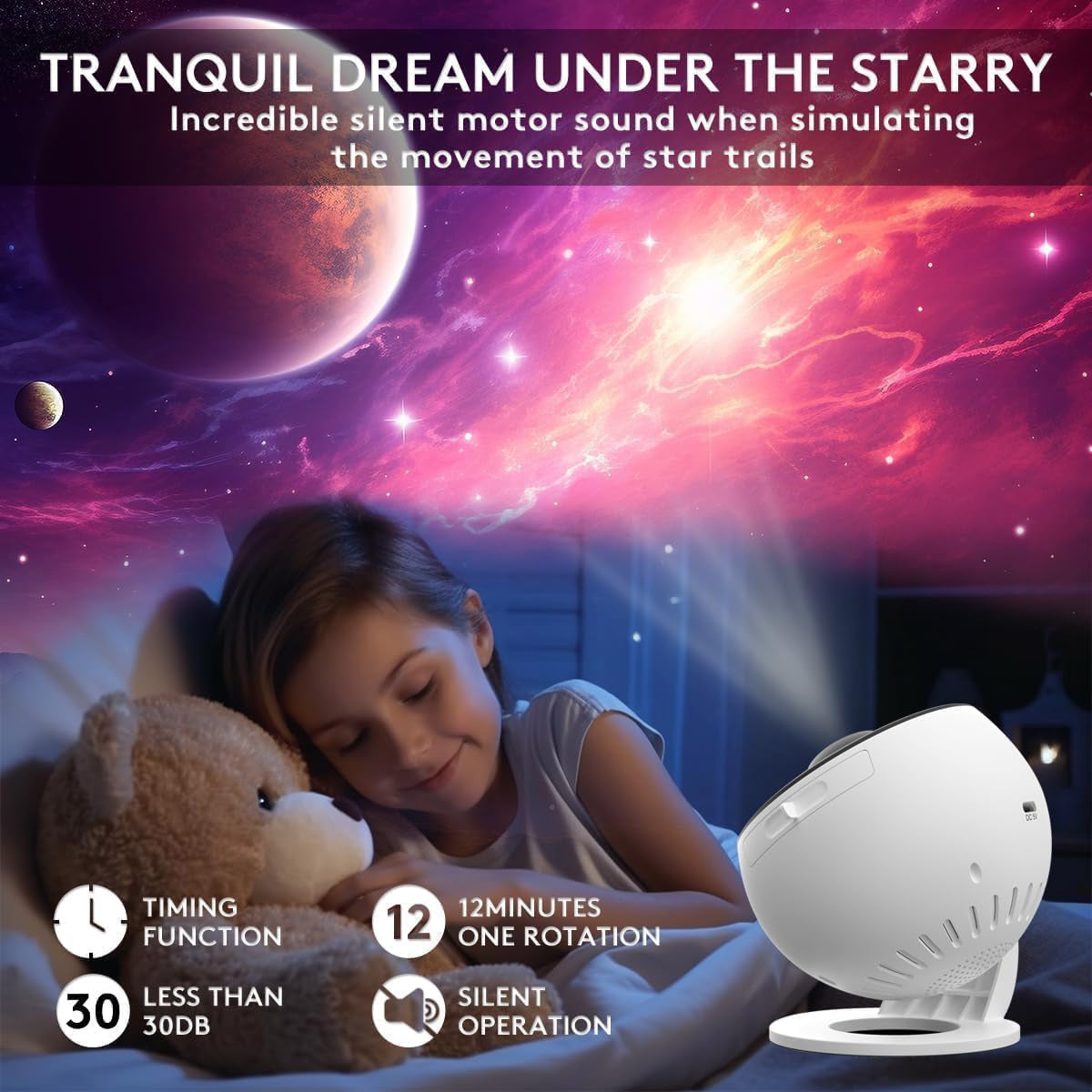 CRONY SKE-TKQ01 Meteor and Galaxy Projector lamp