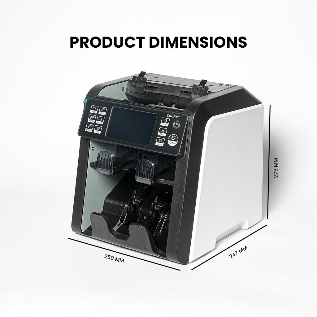 CRONY Banknote Verifiers AL-950 Multi Currency Mix Value Money sorter Pocket Money Counter and Sorter