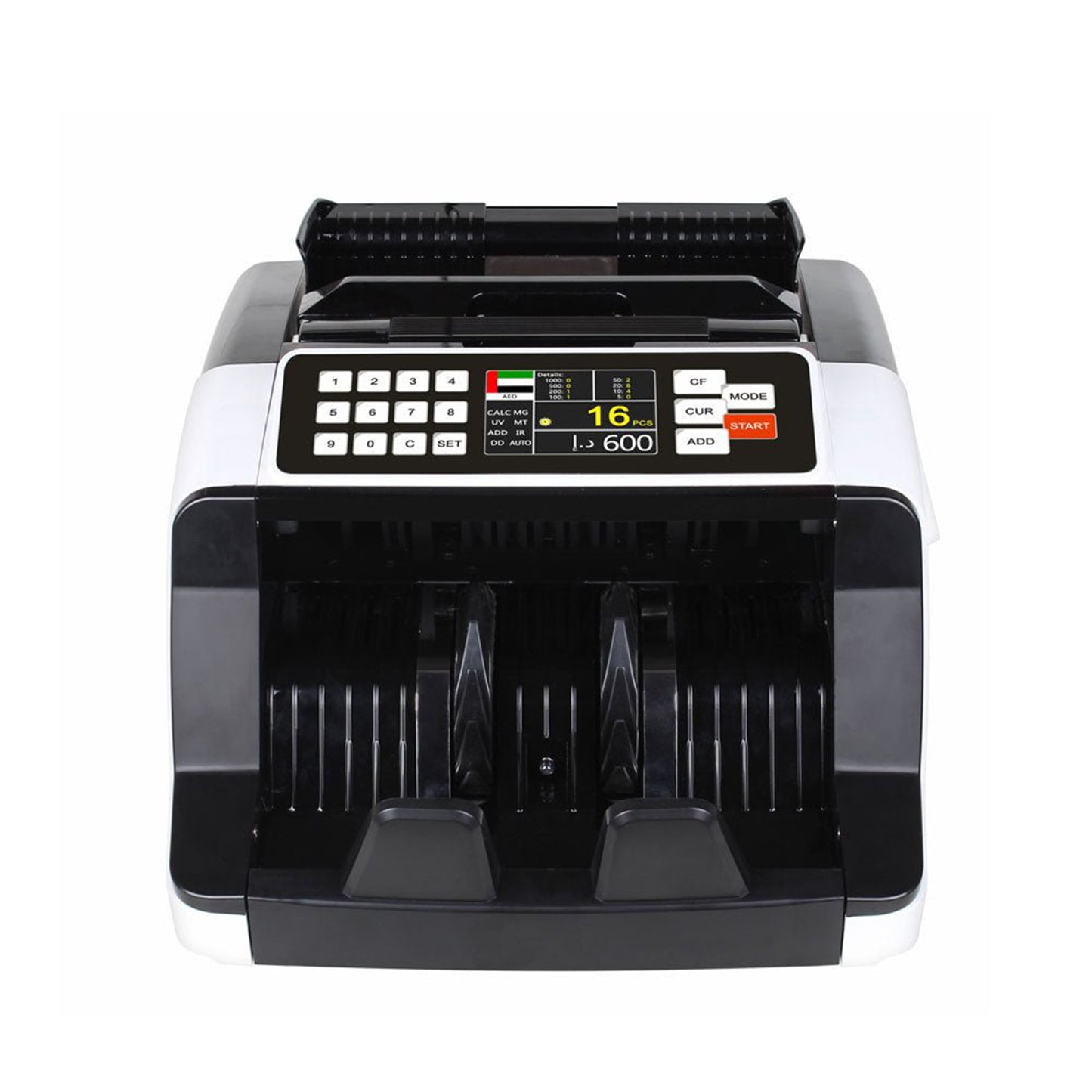 CRONY AL-7200 Currency Counter Single Denomination Value Counter Banknote Verifiers