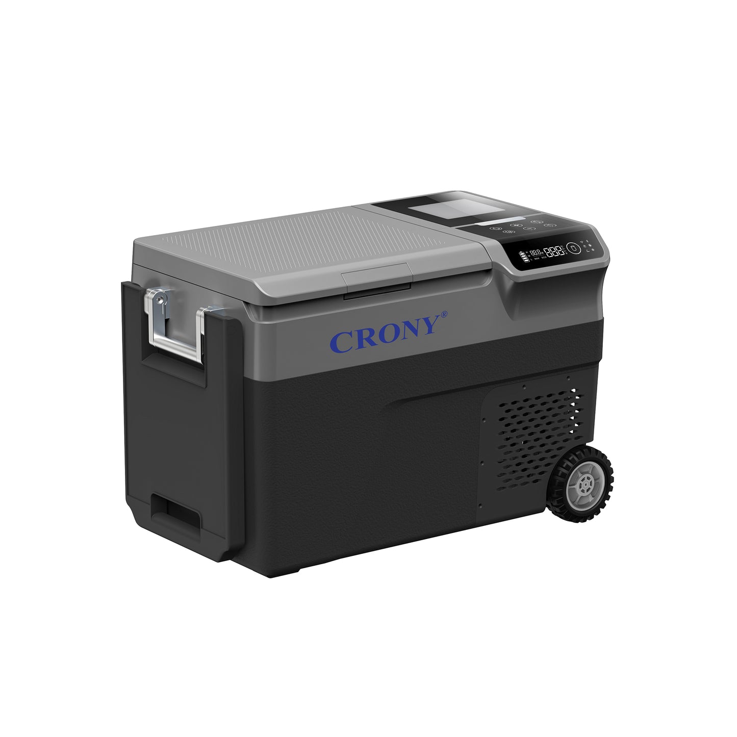 صانع ثلج CRONY B35IM ثلاجة بعجلات رافعة 38 لتر صانع ثلج محمول ومجمد