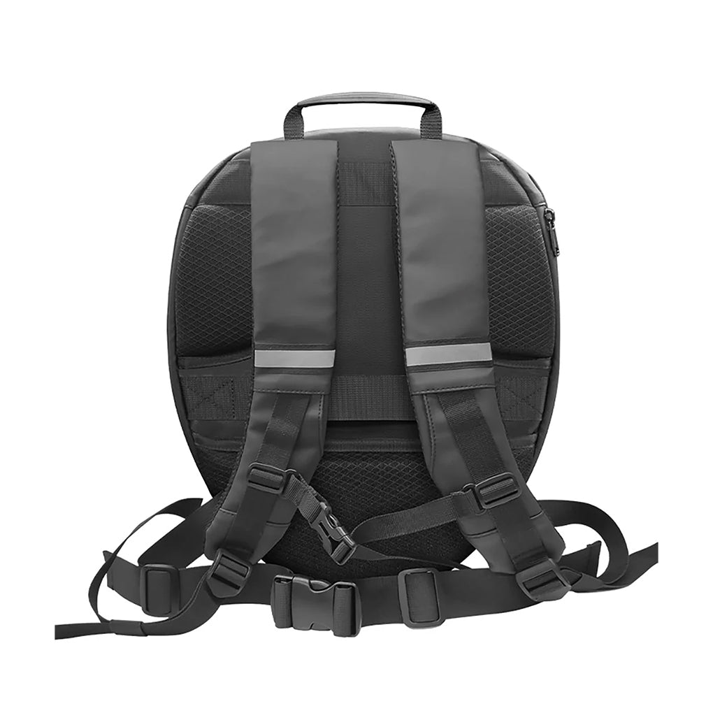 CRONY Iron Man Water transfer Crown LED Display Backpack Upgrade Iron Man LED Backpack Screen Knight Motorcycle Backpack Cool Travel Bag Scooter Bag -2