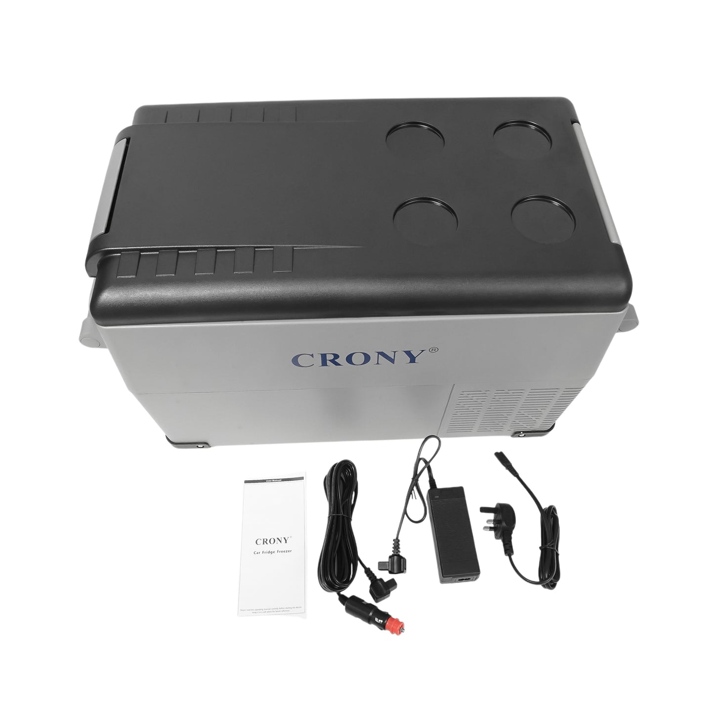 CRONY CF35 Portable Car Refrigerator camping freezer electric cooler best for road trip outdoor and home easy to handle