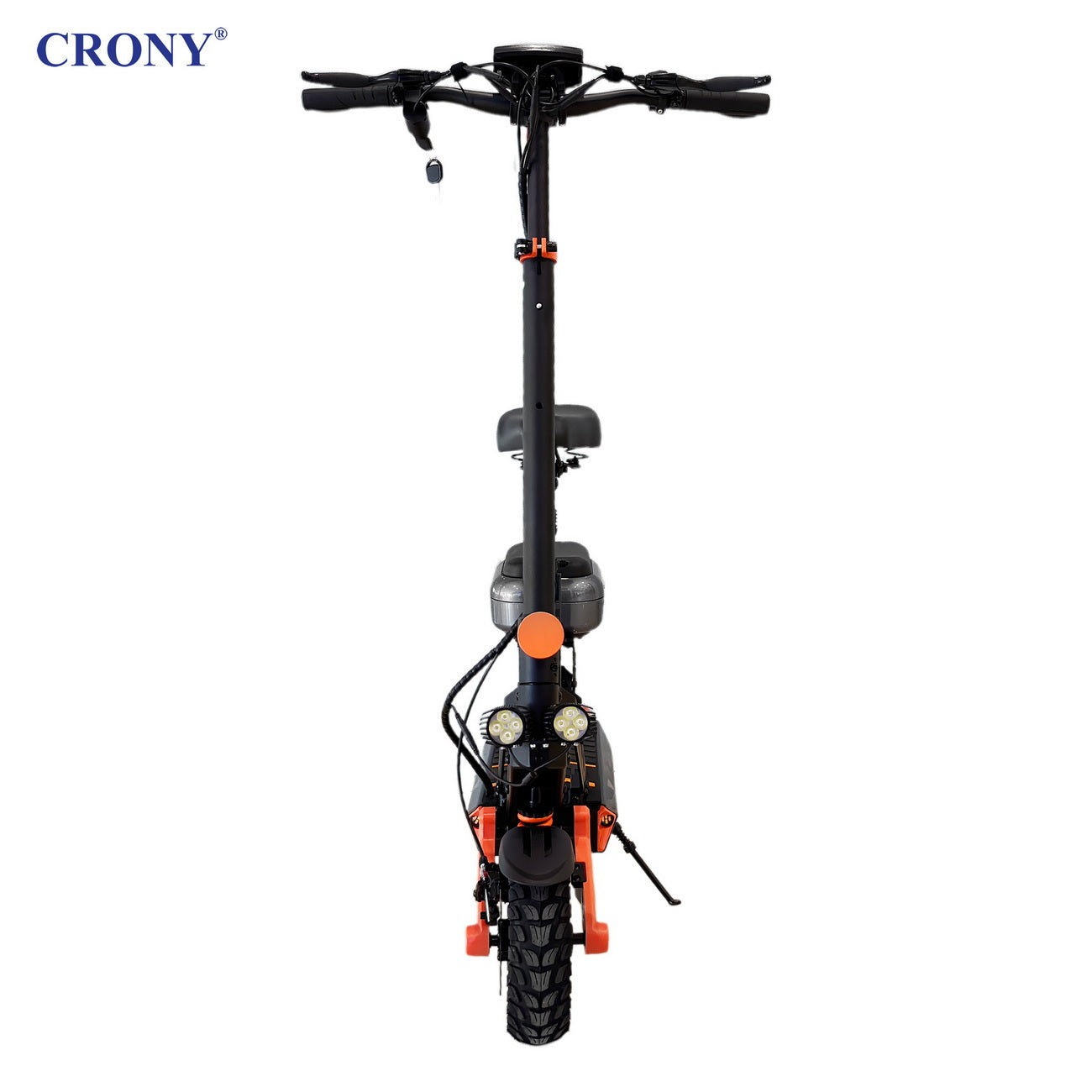 سكوتر كهربائي CRONY D2 Pro تعليق مزدوج إطار من الألمنيوم شاشة LCD بلوتوث تطبيق قابل للطي للكبار سكوتر كهربائي E