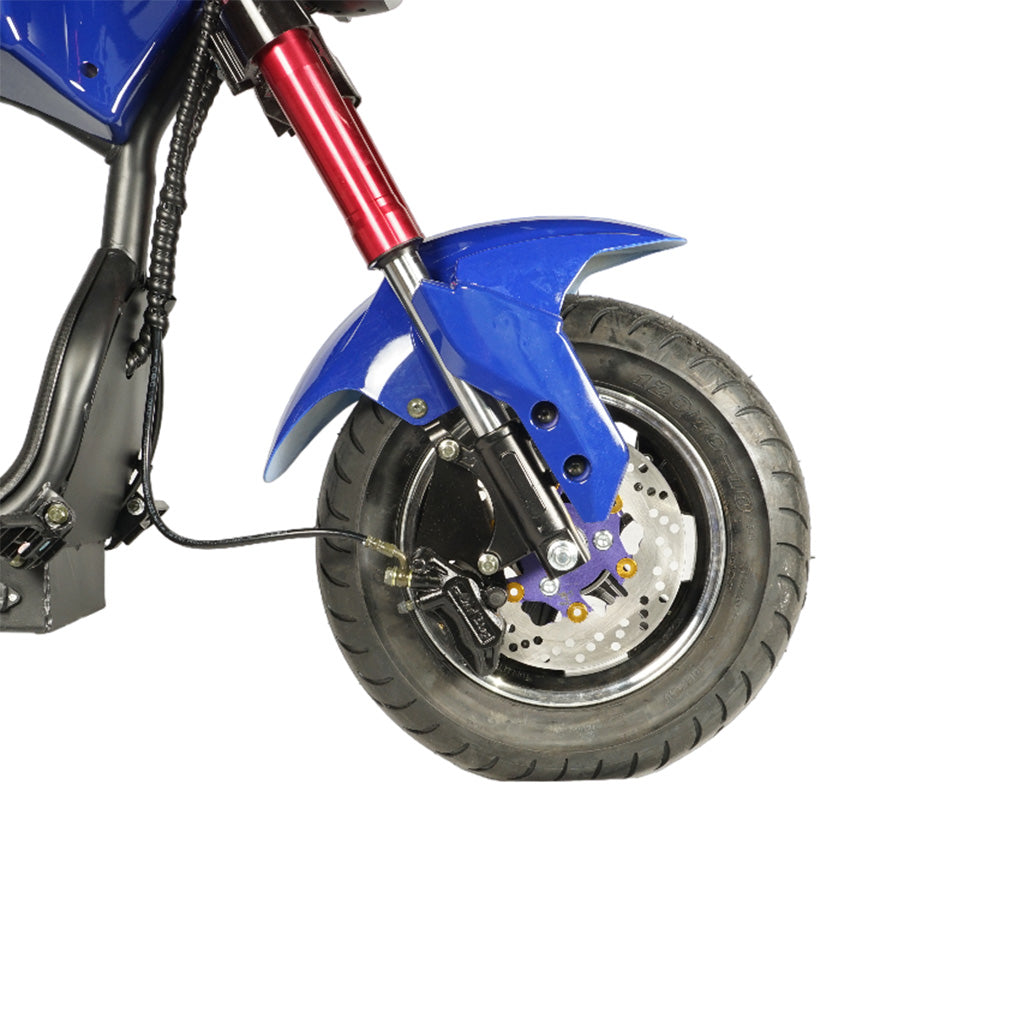 CRONY Small X1 Harley Car Electric bicycle Ebike Harley Car Electric Scooter LCD Display Detachable Battery