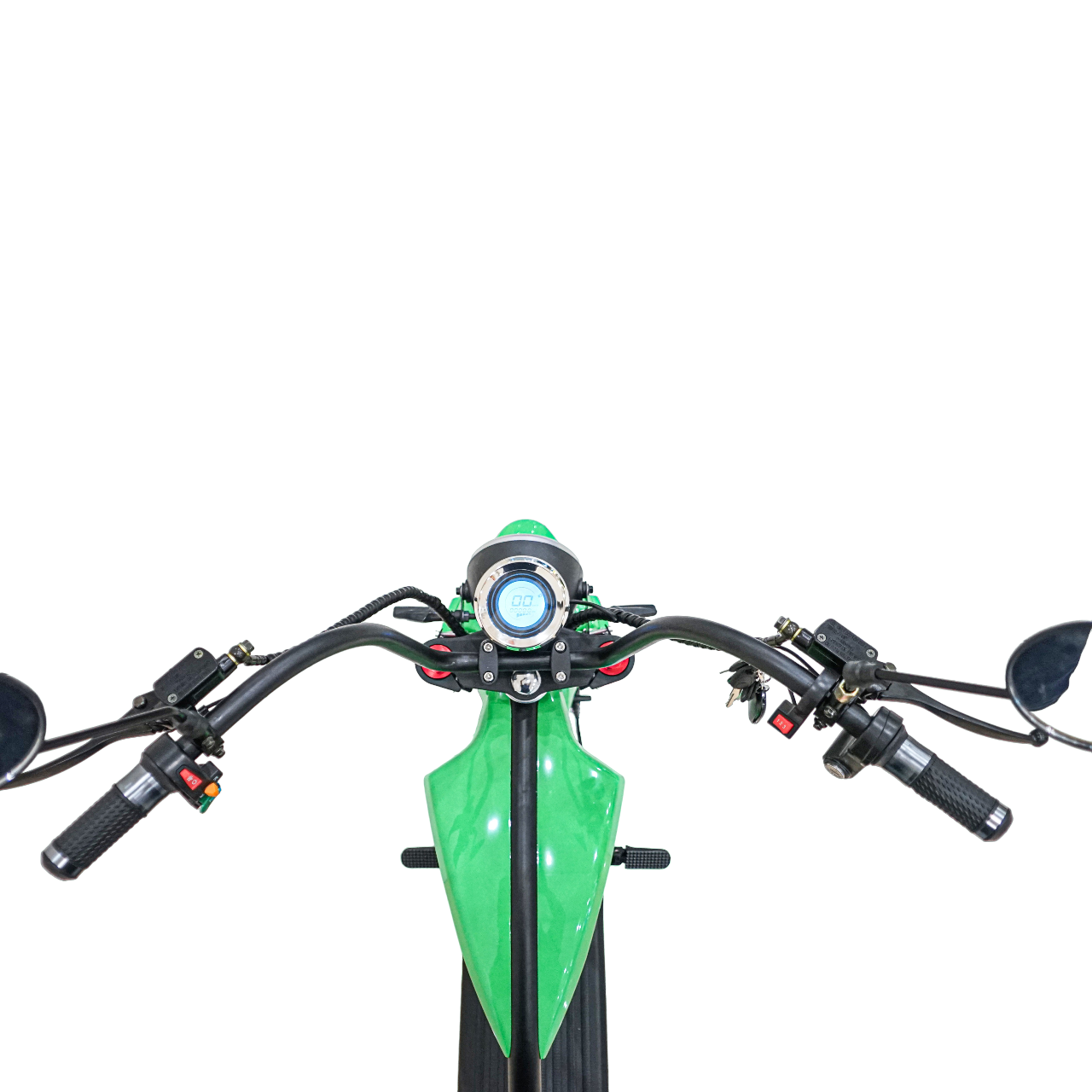 CRONY Small X1 Harley Car Electric bicycle Ebike Harley Car Electric Scooter LCD Display Detachable Battery