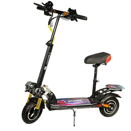 CRONY V10+ 1500W 10 inch Wide tire High configuration E-Scooter High Speed electric Scooter For Outdoor Road -2