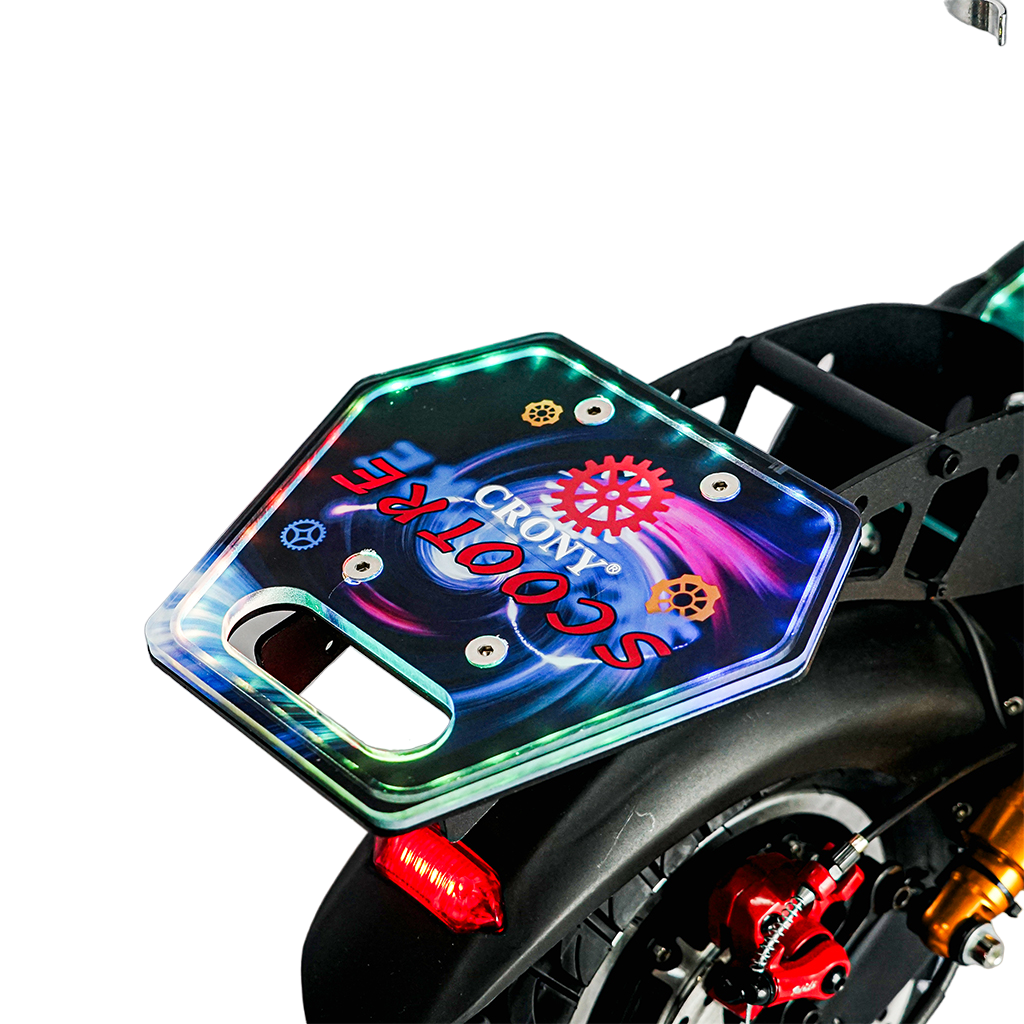 كروني V10+ LED 1500 واط 10 بوصة إطار عريض سكوتر كهربائي عالي التكوين