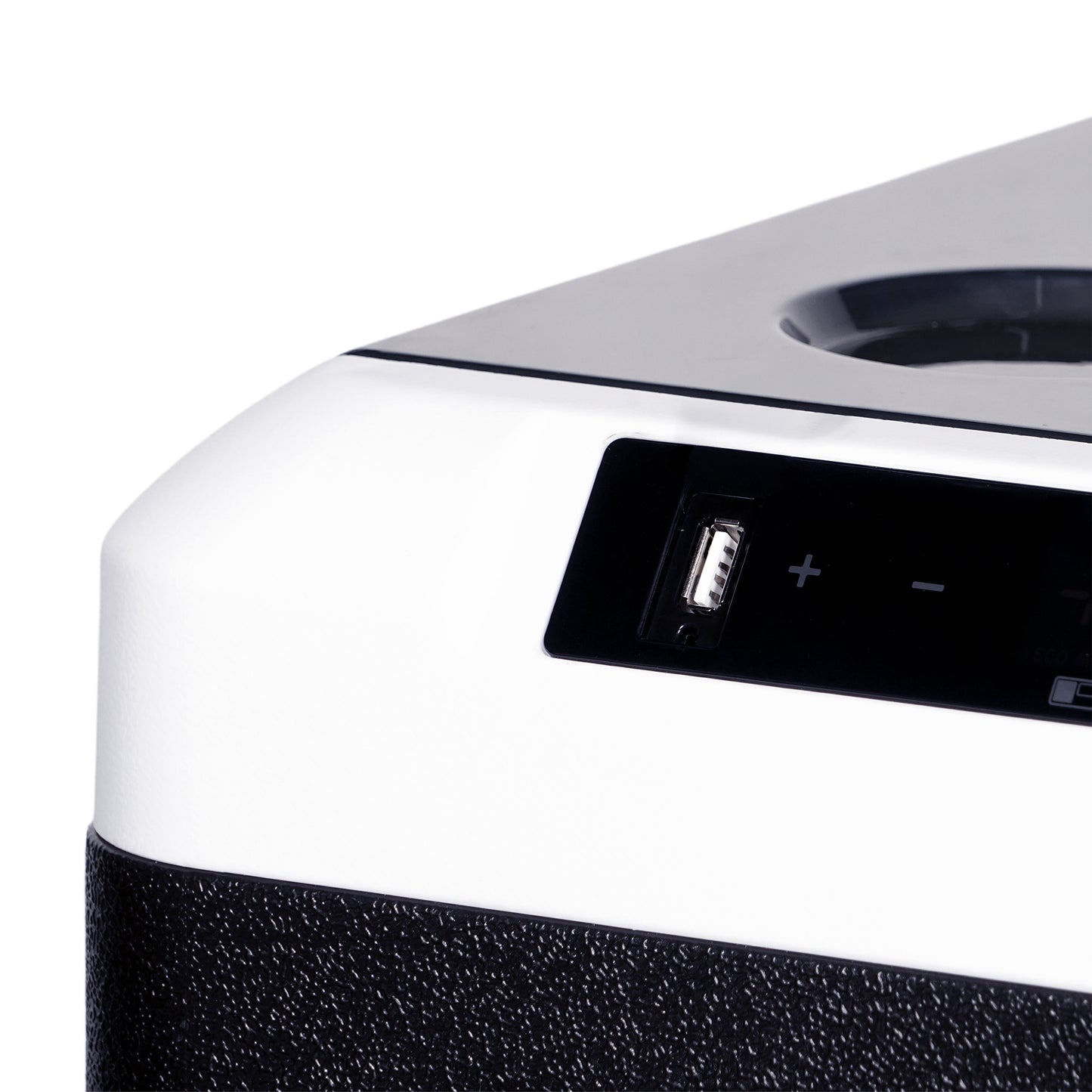 CRONY IC36 36L Home and Car Vehicle Refrigerator With Ice Machine Bottle Opener Cup Holder Car Battery Protection