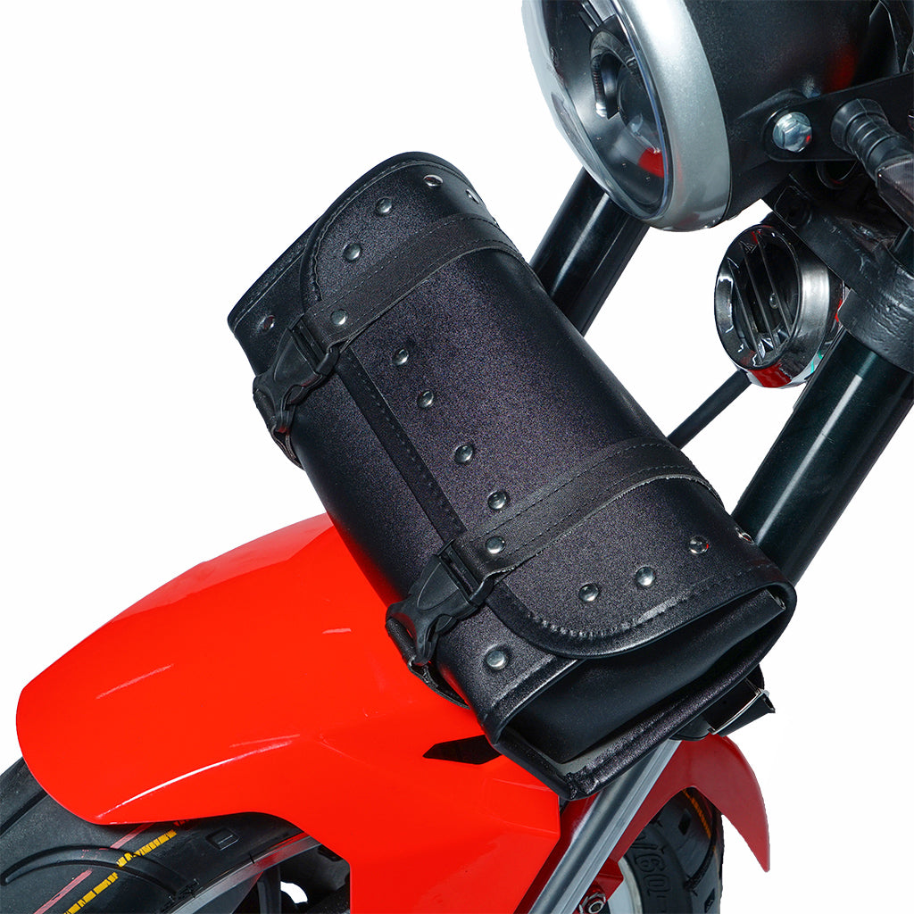 CRONY NEW X1 Harley Electrocar car With BT Speaker Electrocar car Citycoco Fat Tire electric scooter Red