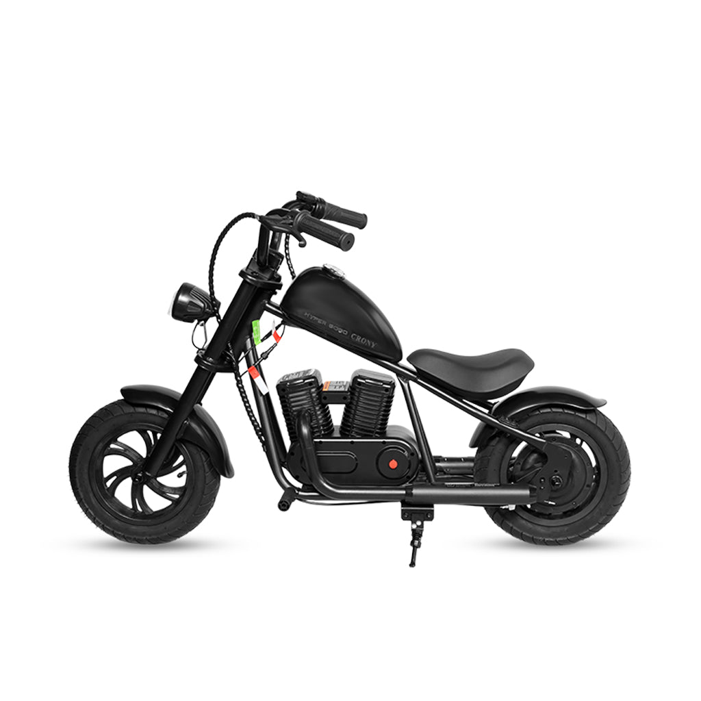 CRONY EL-MB03P Children Harley black plating With APP Bluetooth sounds and fake smoke LED light