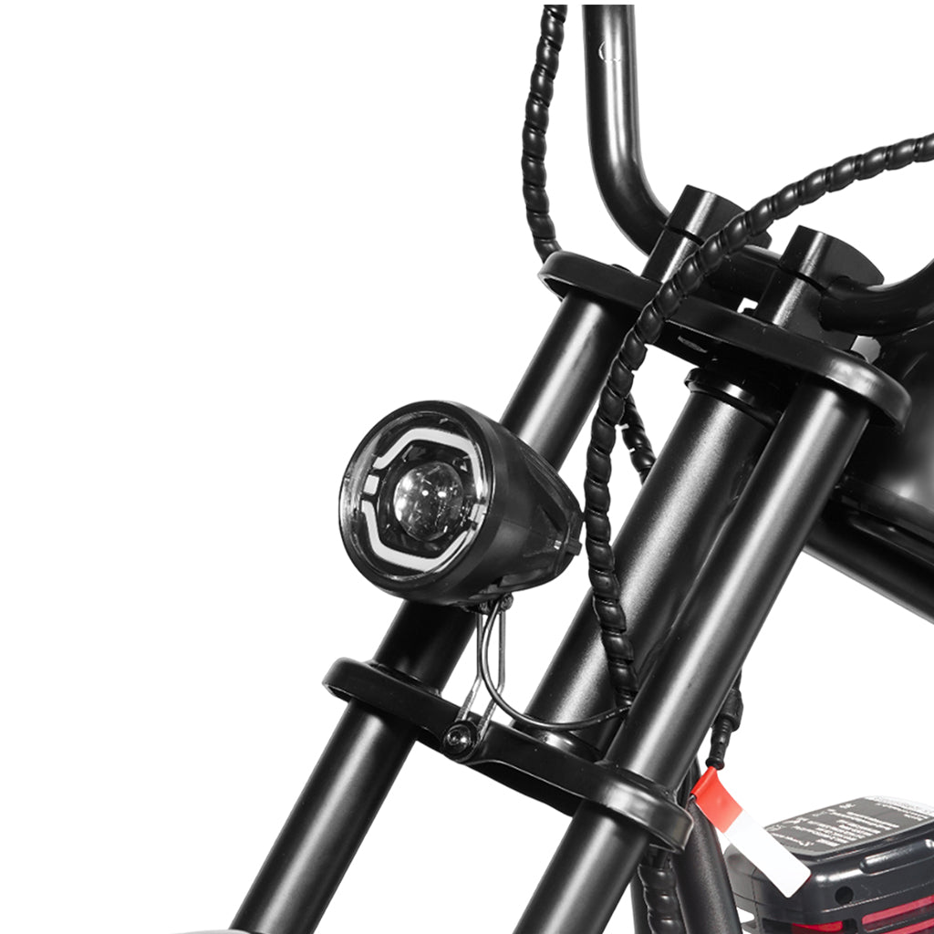 CRONY EL-MB03P Children Harley black plating With APP Bluetooth sounds and fake smoke LED light
