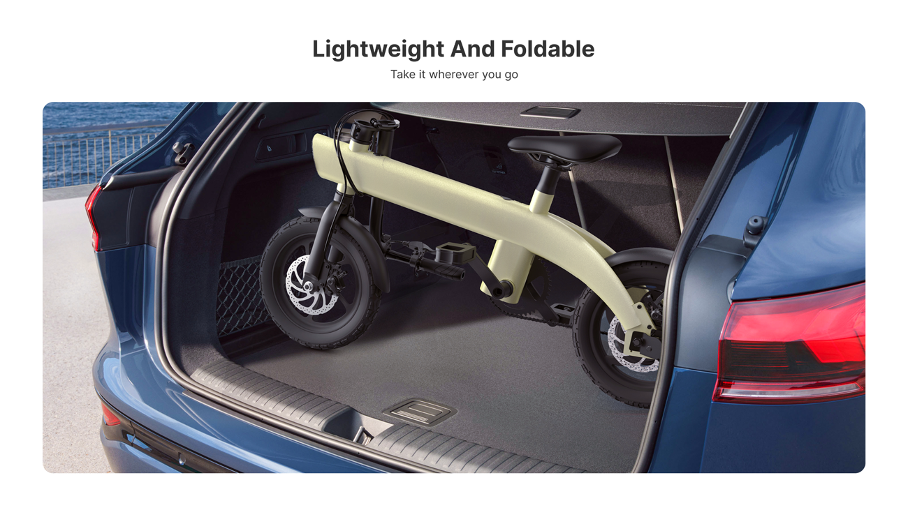 CRONY H2 Electric Scooter 250W Adult Commuter E Bike