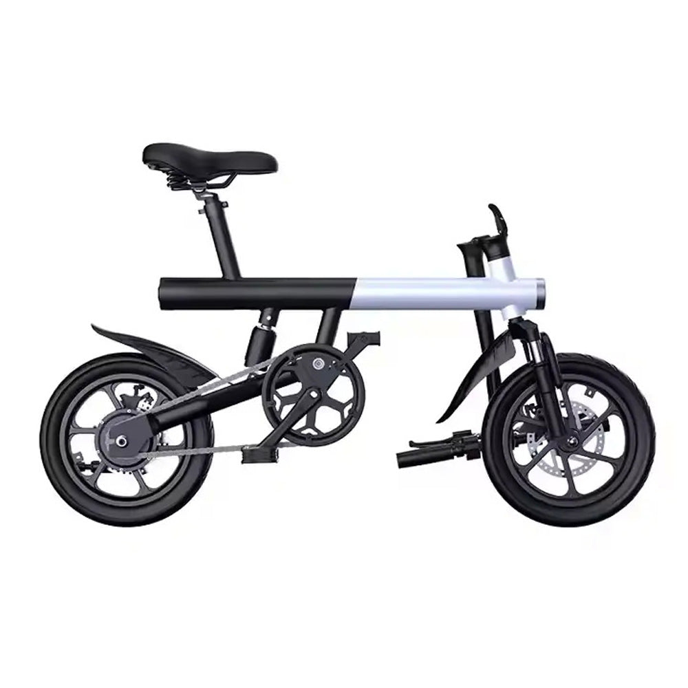 CRONY C4 Folding Electric Bicycle 350W Motor Front/Rear Disc Brakes LCD Display