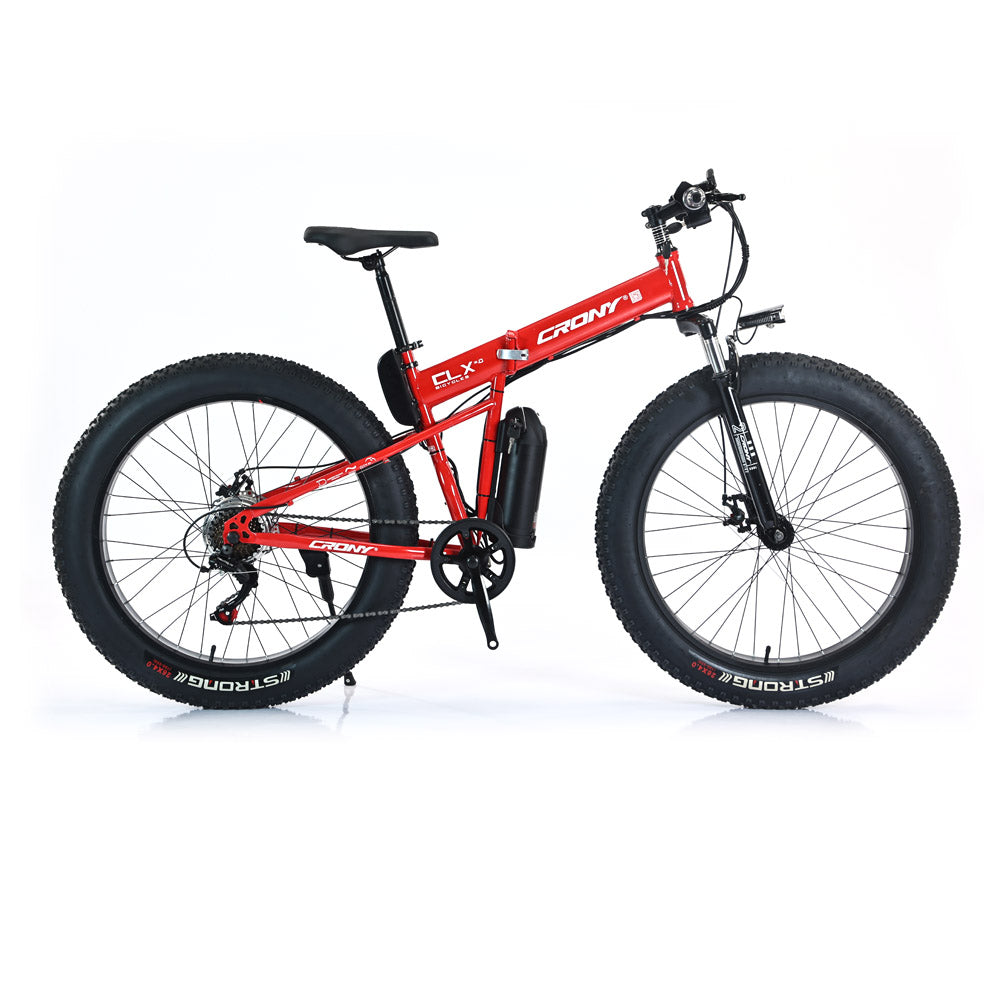 CRONY FB-EM017 Electric Bike Fat Tire Wheel Electronic Bicycle Powerful Snow Ebike