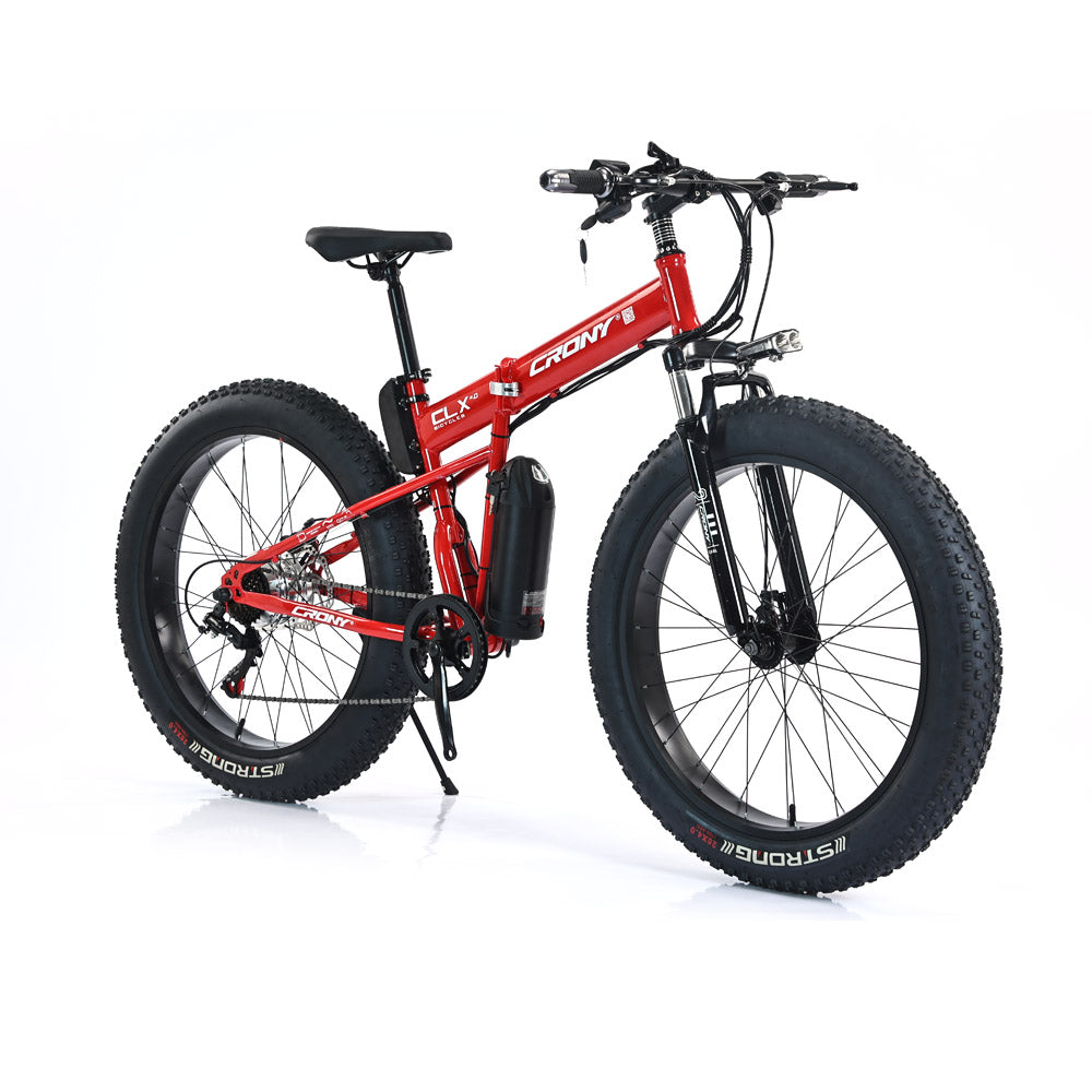 CRONY FB-EM017 Electric Bike Fat Tire Wheel Electronic Bicycle Powerful Snow Ebike