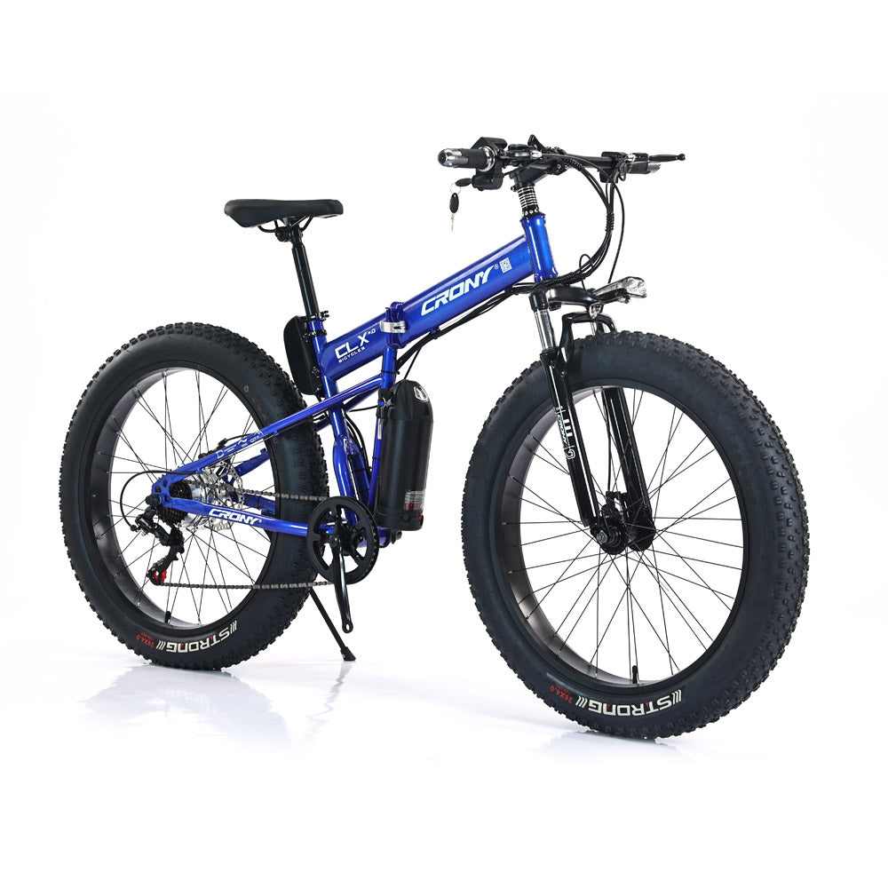 CRONY FB-EM017 Electric Bike Fat Tire Wheel Electronic Bicycle Powerful Snow Ebike