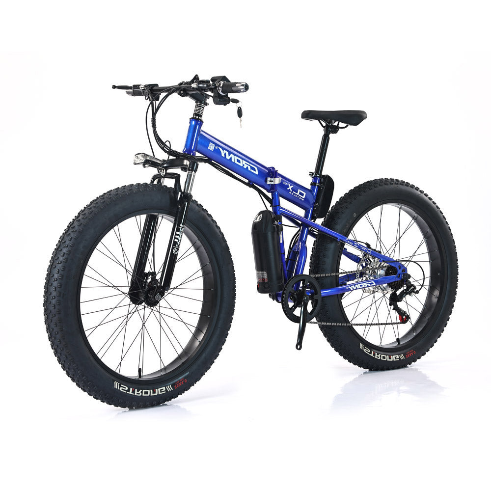 CRONY FB-EM017 Electric Bike Fat Tire Wheel Electronic Bicycle Powerful Snow Ebike