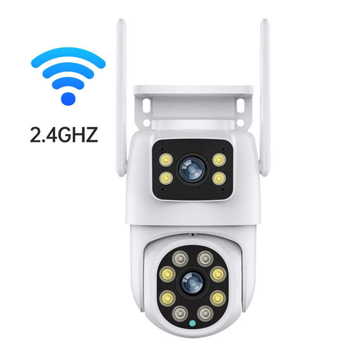 CRONY C18HI-WIFI-4K(CAMHI PRO APP)Battery IP double Camera PTZ WiFi Outdoor Indoor Security Camera