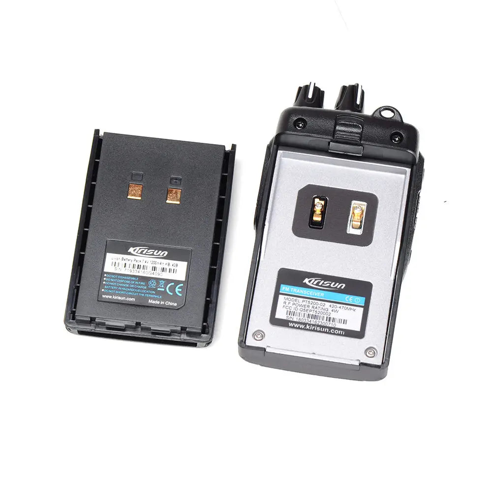 CRONY PT5200 UHF walkie-talkie Two Way Radio Digital Intercom Two Way Radio Walkie Talkie Talk Range 5-8km