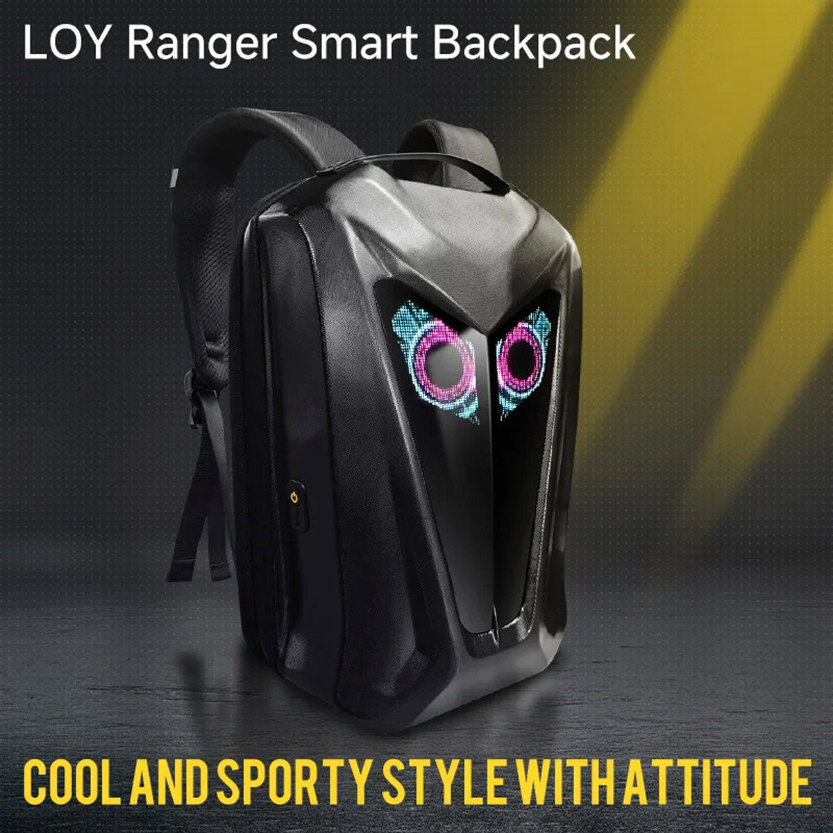 CRONY The Lone Ranger LED Display Backpack LED display backpack advertising backpack custom pattern