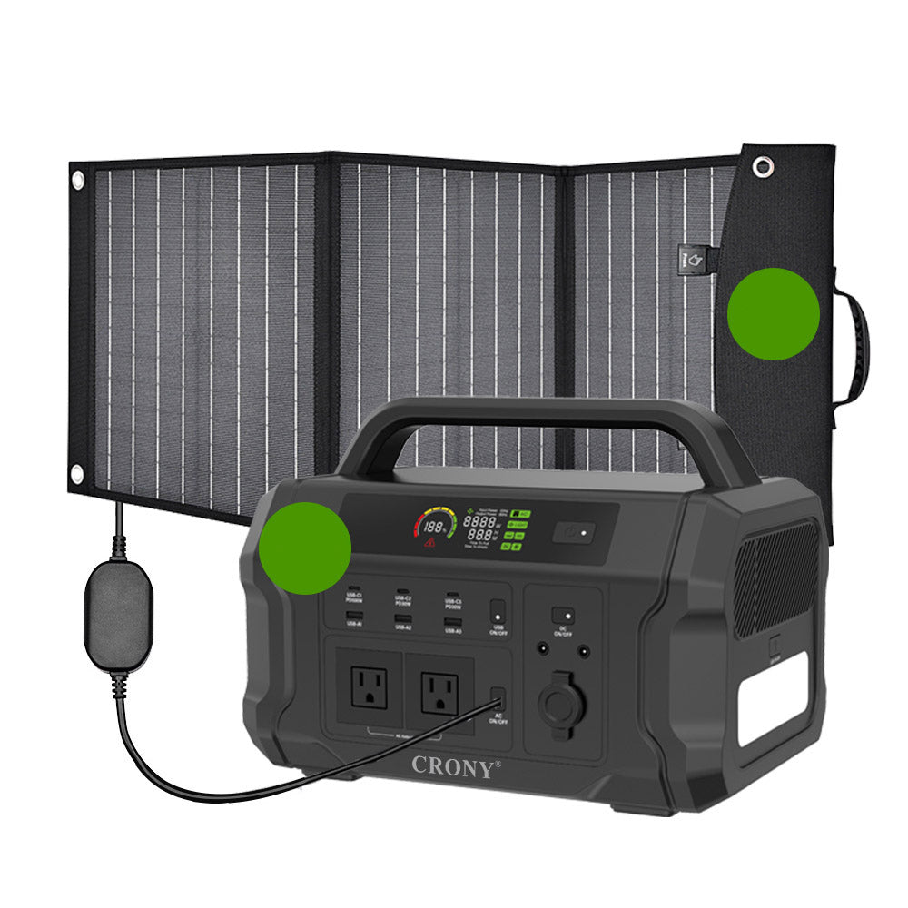 CRONY CN1002-1800W Portable Power Station AC 230V