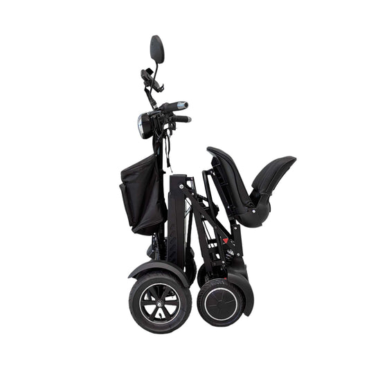 CRONY YB-M04 Electric Mobility Scooter for Adults Foldable Wheelchair Long Range 10 Inch Front Wheel Travel Scooter