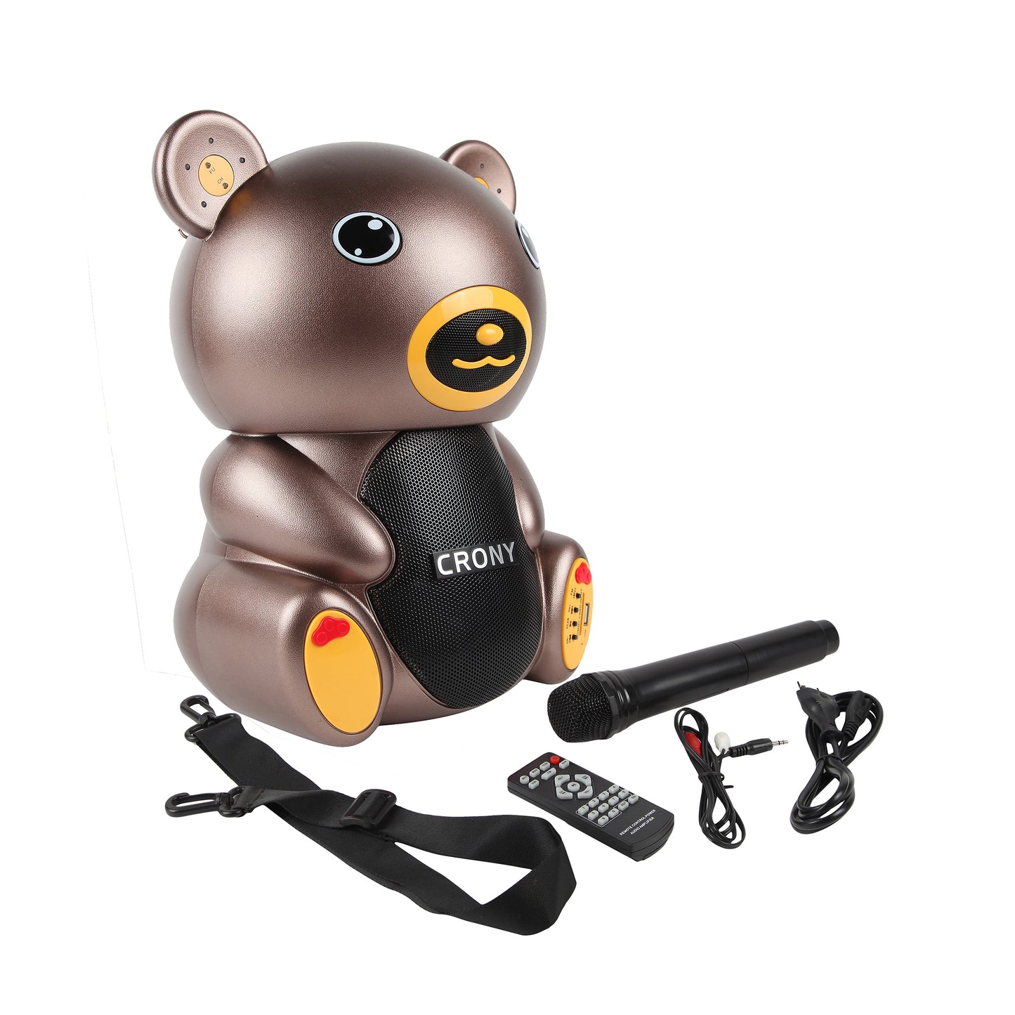 مكبر صوت CRONY V6E محمول مكبر صوت Bear Ibastek مضخم صوت مكبر صوت كاريوكي