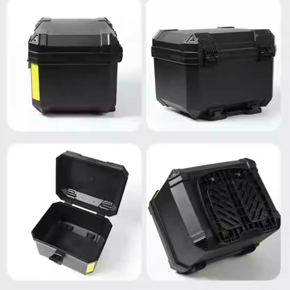 CRONY Floral hard-shell takeout boxes 45L Waterproof Large Capacity Rear Tail Luggage Box