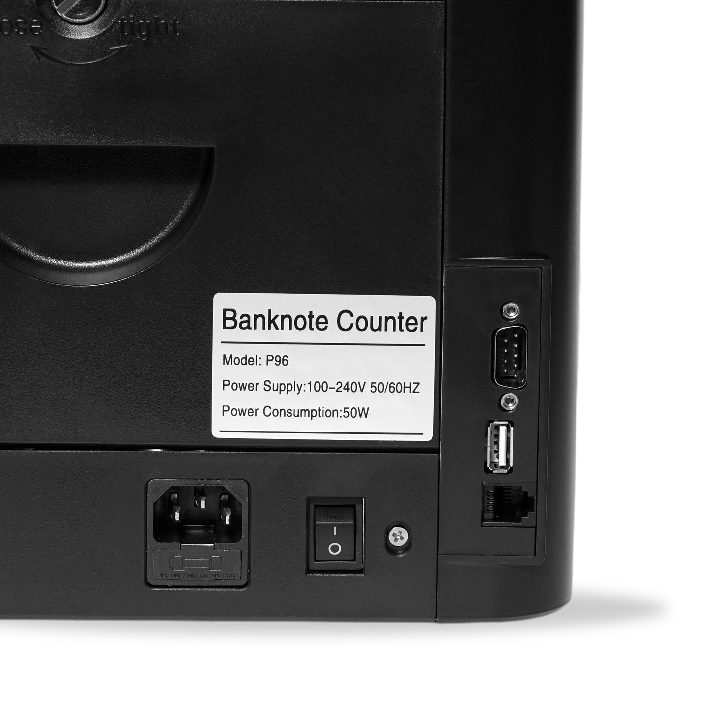 CRONY P96 Banknote Sorter with Inbuilt Printer Multi-Currency Detection LCD Display Simple Maintenance Upgrade by USB Banknote Verifiers