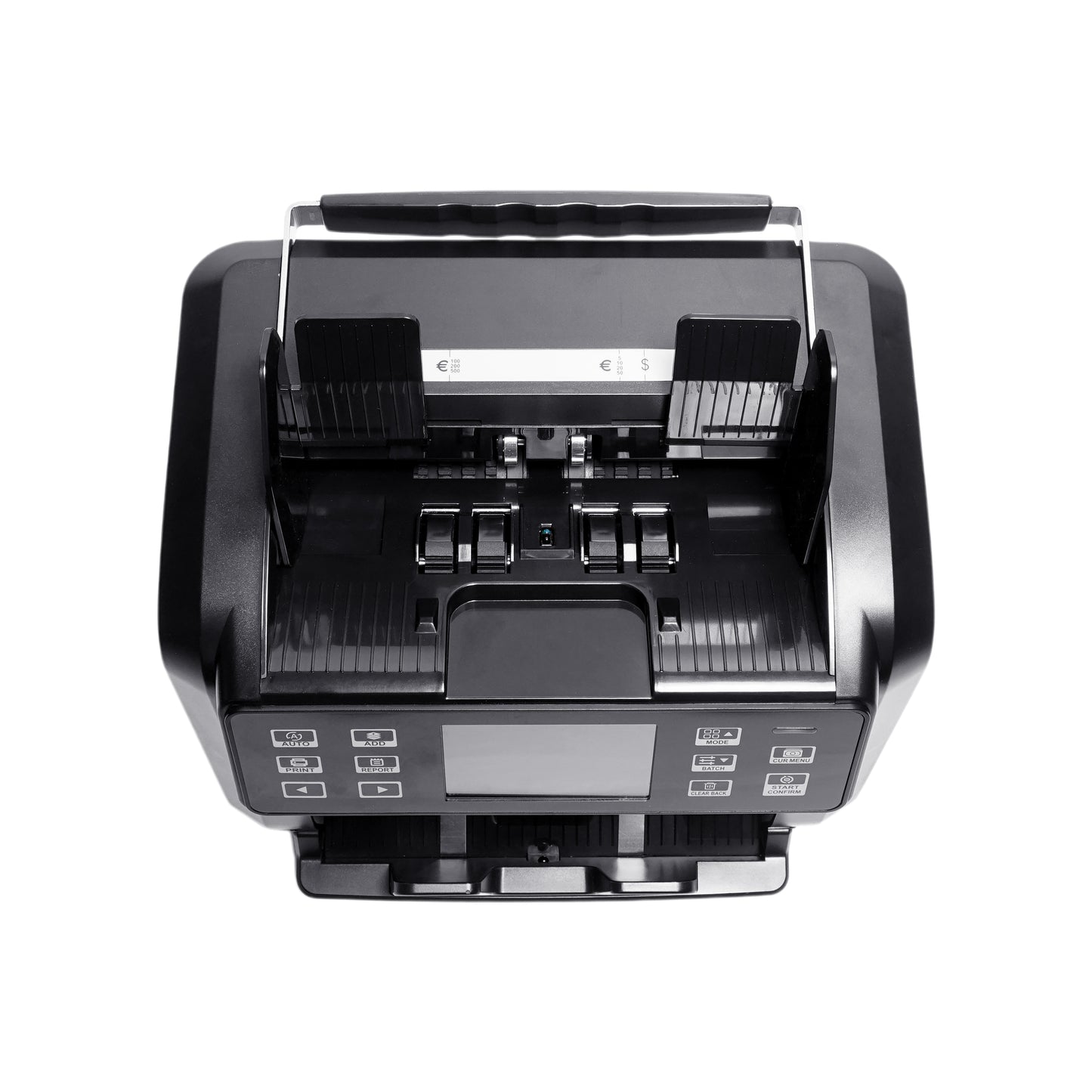 CRONY P96 Banknote Sorter with Inbuilt Printer Multi-Currency Detection LCD Display Simple Maintenance Upgrade by USB Banknote Verifiers