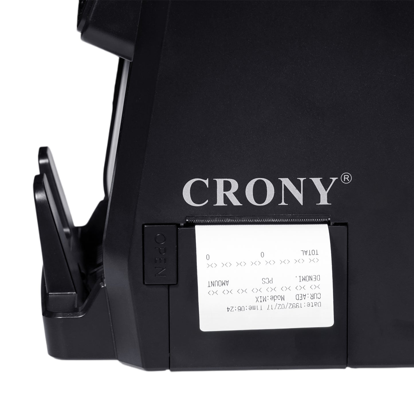 CRONY P96 Banknote Sorter with Inbuilt Printer Multi-Currency Detection LCD Display Simple Maintenance Upgrade by USB Banknote Verifiers