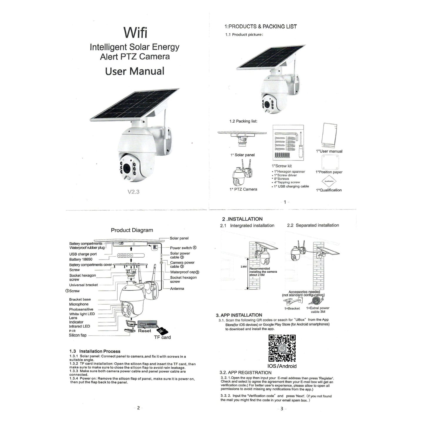 CRONY RBX-S10P-10X 4G Solar PTZ Wireless 10X Zoom Camera