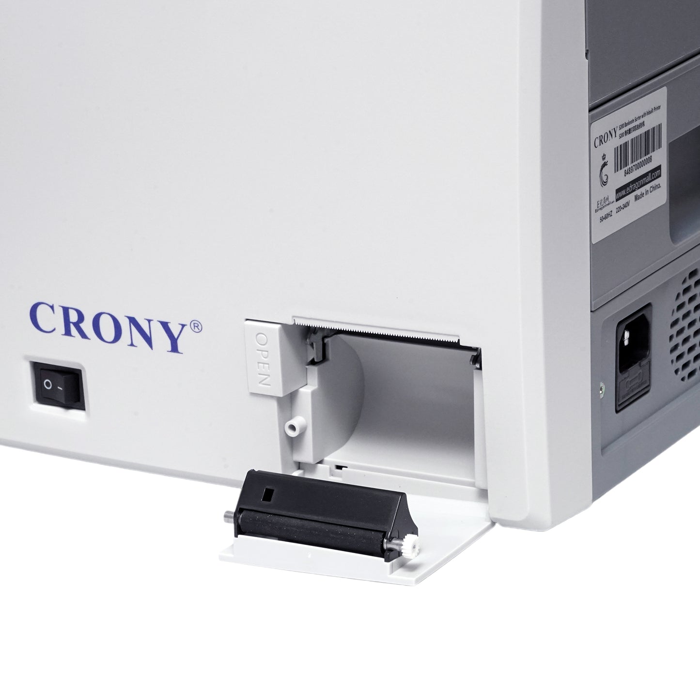 CRONY S200 High-Speed Smart Bill Counter Built-in Thermal Printer Touch Screen Banknote Verifiers