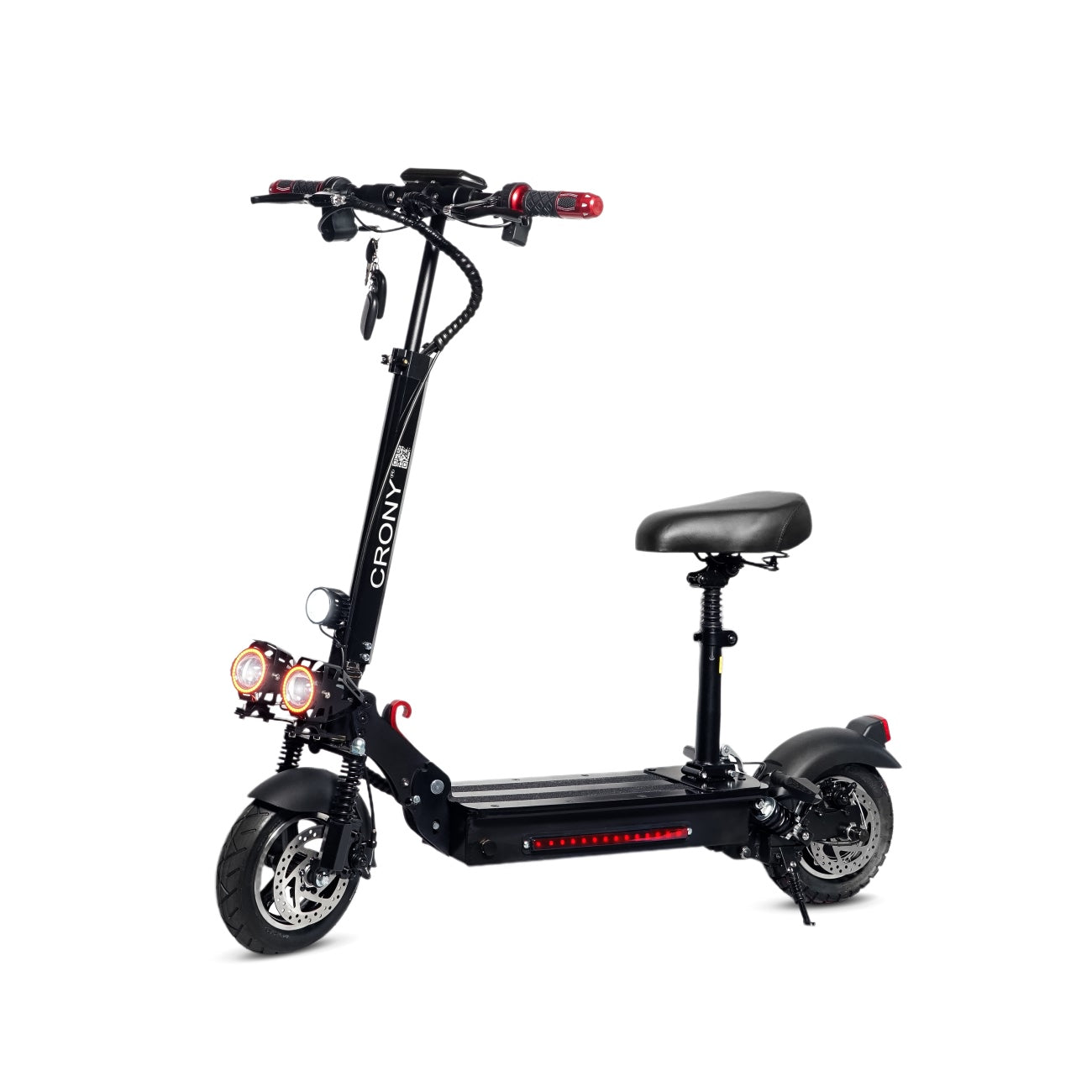 CRONY V10 big display high speed E-scooter 10inch+seat E-bike electric scooter--2