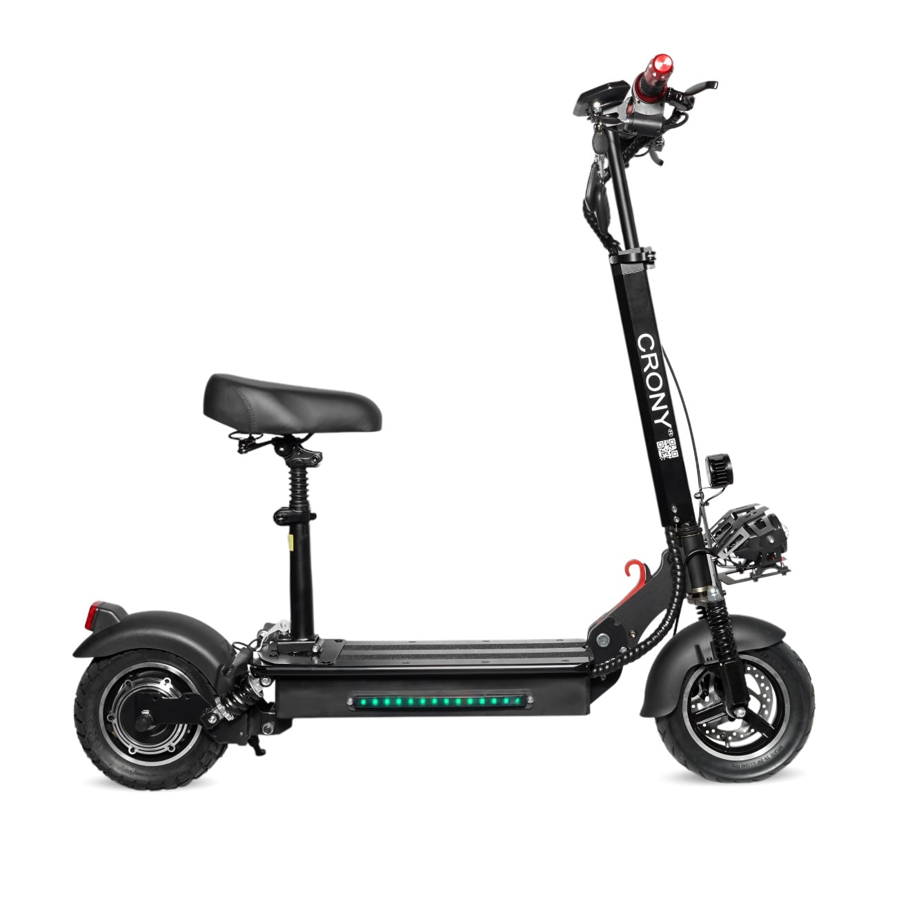 CRONY V10 big display high speed E-scooter Front/Rear Shock Absorber Electric Scooter